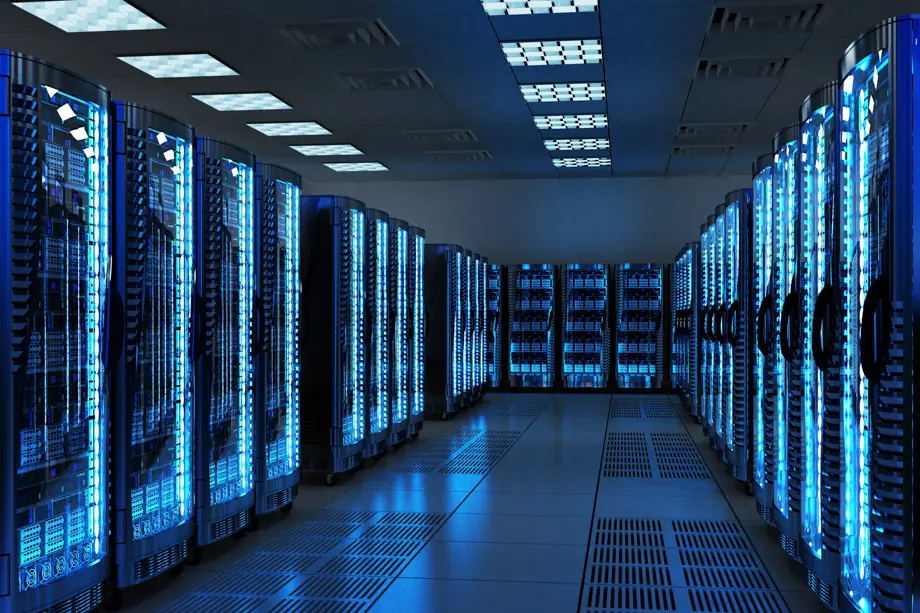 Konzept der einer Serverraum-Kühlung mit der richtigen Kälte- und Klimatechnik