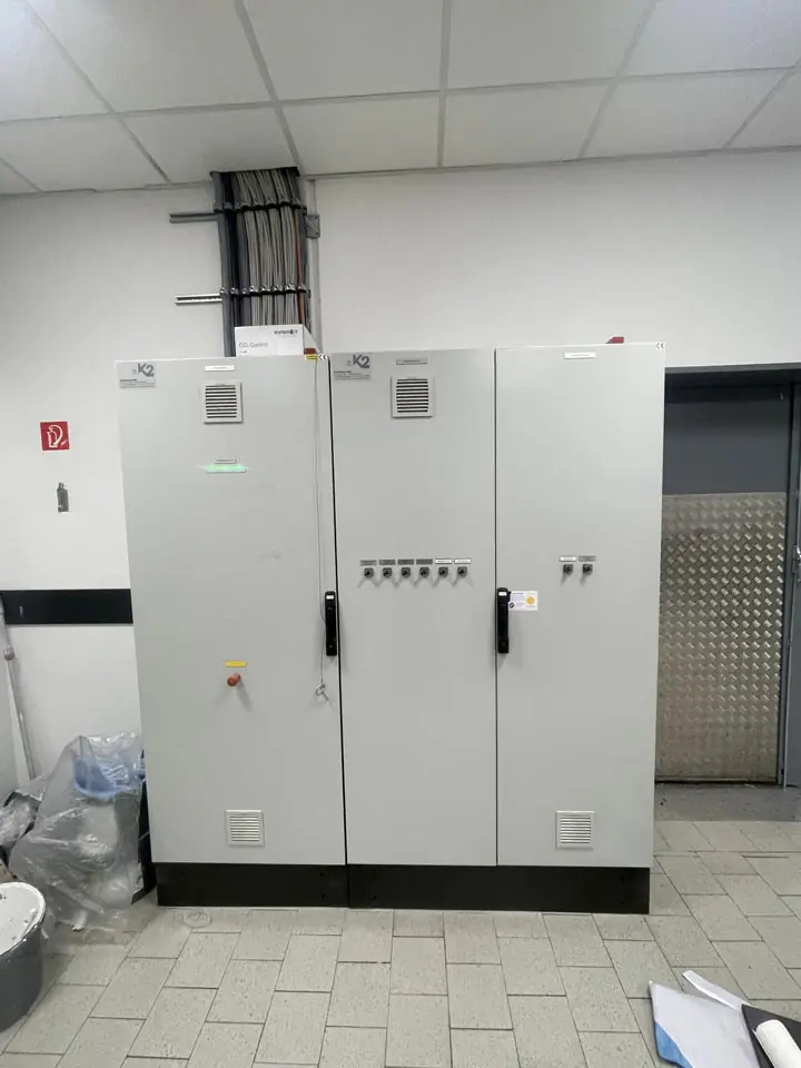 Schaltschrank für eine Kälteanlage in einem Supermarkt